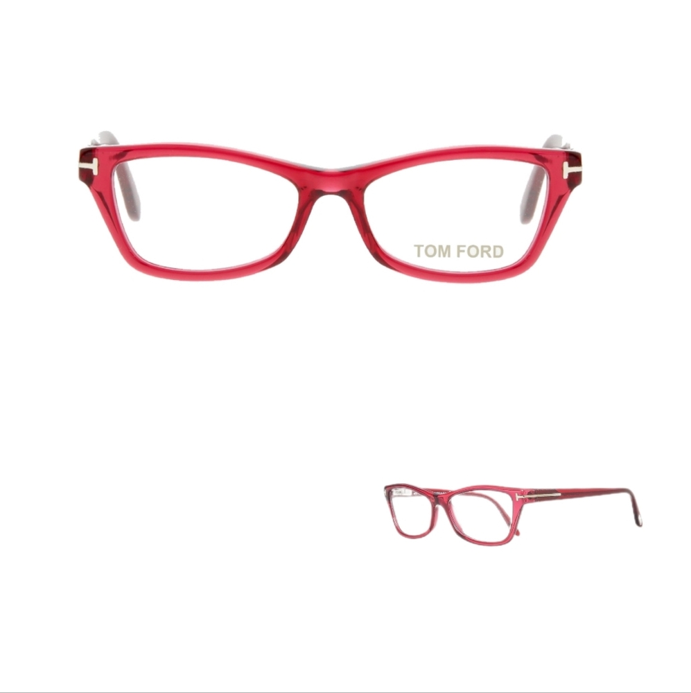 Tom Ford Red Womens Cat Eye Glasses
